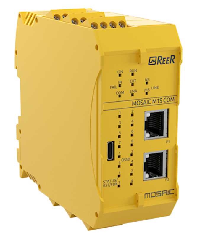 Bild på MOSAIC M1S COM från Reer s.p.a. i kategori Säkerhets PLC