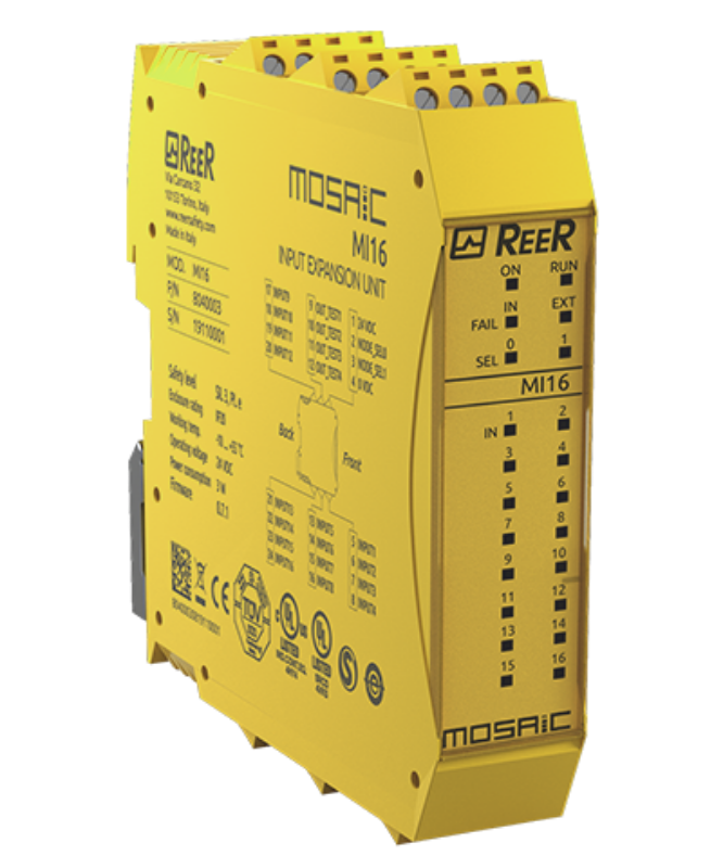 Bild på MOSAIC MI16 från Reer s.p.a. i kategori Säkerhets PLC