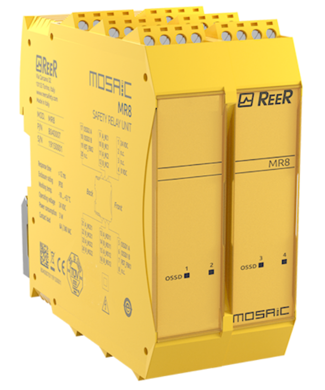 Bild på MOSAIC MR8 från Reer s.p.a. i kategori Säkerhets PLC
