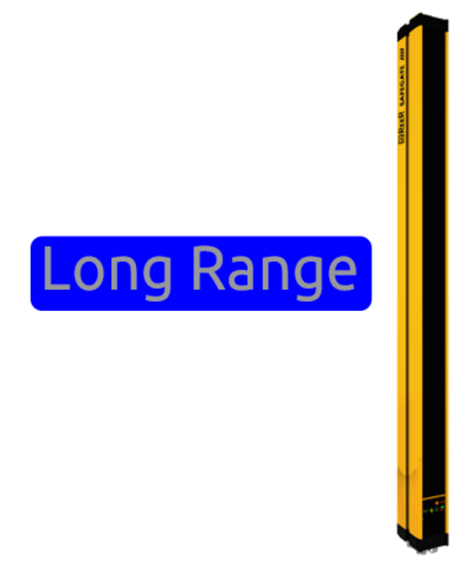 Bild på SAFEGATE S 2B LR från Reer s.p.a. i kategori Ljusridåer och ljusbommar