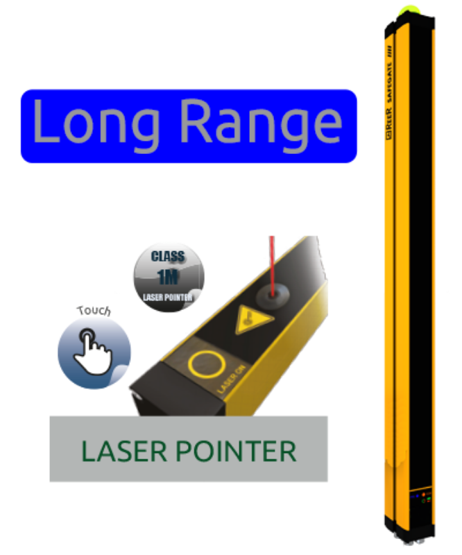 Bild på SAFEGATE SO 2B LR ILP från Reer s.p.a. i kategori Ljusridåer och ljusbommar