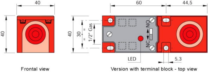 Bild: SIP40-CE20 PNP NO+NC