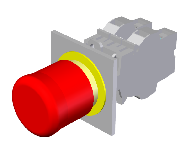 Bild på NOT-HALT TASTE 22MM 2 OE/ZUG från Euchner GmbH i kategori Övrigt